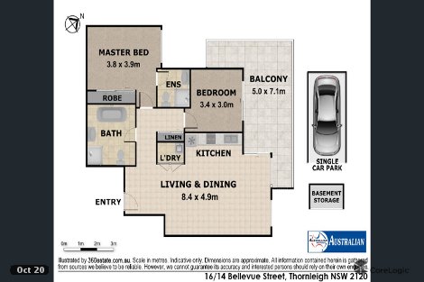 16/14 Bellevue St, Thornleigh, NSW 2120