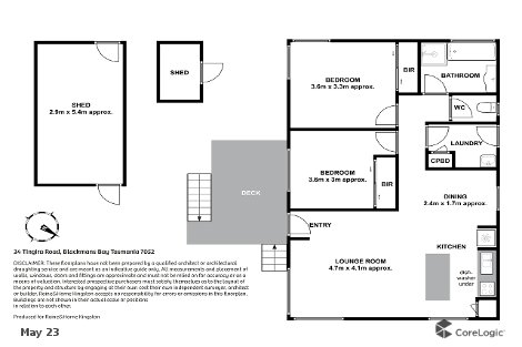 34 Tingira Rd, Blackmans Bay, TAS 7052