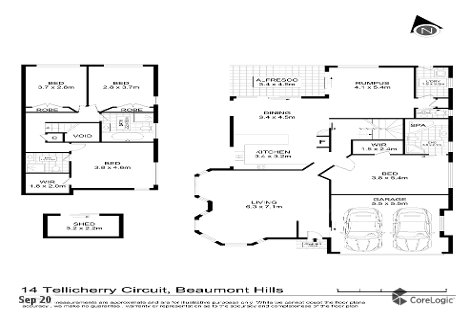 14 Tellicherry Cct, Beaumont Hills, NSW 2155