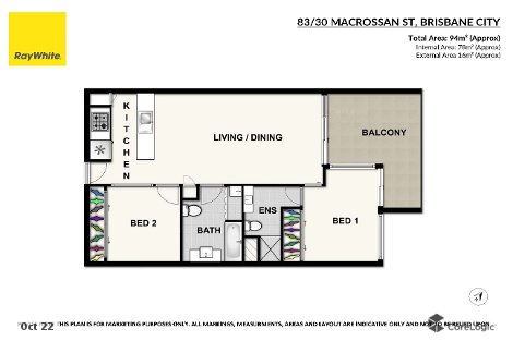 83/30 Macrossan St, Brisbane City, QLD 4000