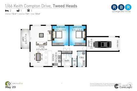 1/66 Keith Compton Dr, Tweed Heads, NSW 2485