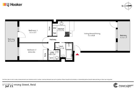 115/35 Currong St S, Reid, ACT 2612