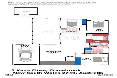 2 Kana Cl, Cranebrook, NSW 2749