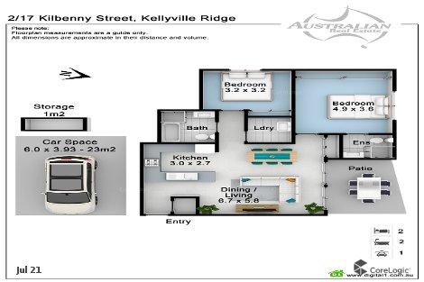 2/17 Kilbenny St, Kellyville Ridge, NSW 2155