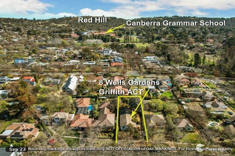 8 Wells Gdns, Griffith, ACT 2603