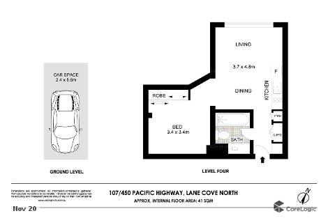 107/450 Pacific Hwy, Lane Cove North, NSW 2066