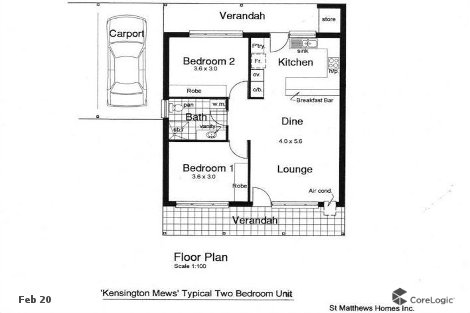 2/69 Maesbury St, Kensington, SA 5068