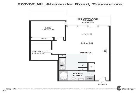 207/62 Mt Alexander Rd, Travancore, VIC 3032