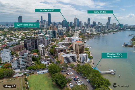 2/89 Thorn St, Kangaroo Point, QLD 4169