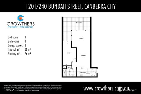 1201/240 Bunda St, City, ACT 2601