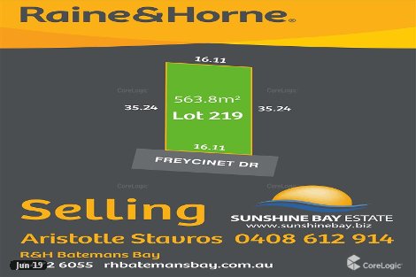 Lot 219 Freycinet Dr, Sunshine Bay, NSW 2536