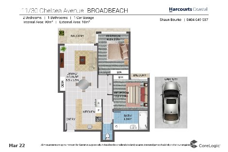 11/30 Chelsea Ave, Broadbeach, QLD 4218