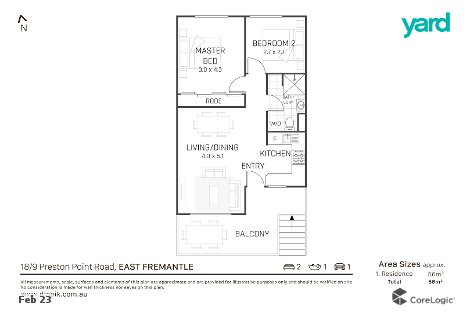 18/9 Preston Point Rd, East Fremantle, WA 6158