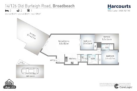 14/122-130 Old Burleigh Rd, Broadbeach, QLD 4218