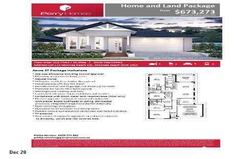 Lot 133 Moonee Creek Dr, Moonee Beach, NSW 2450