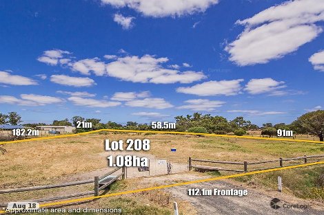 Lot 208 Zaruma Way, West Pinjarra, WA 6208