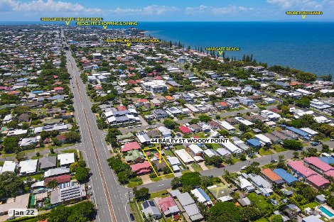 44 Bailey St, Woody Point, QLD 4019