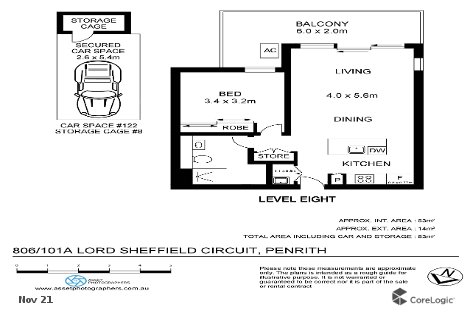 806/101a Lord Sheffield Cct, Penrith, NSW 2750