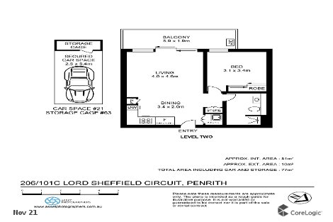 206/101c Lord Sheffield Cct, Penrith, NSW 2750