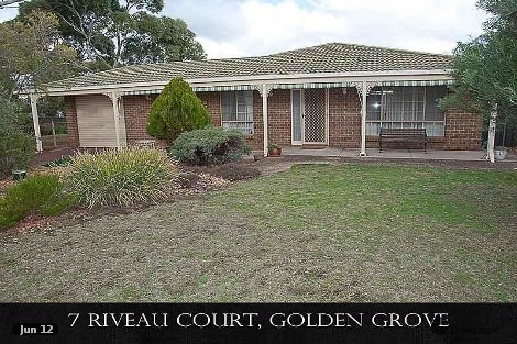 7 Riveau Ct, Golden Grove, SA 5125