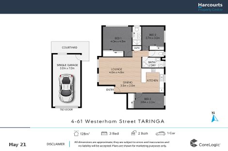 4/61 Westerham St, Taringa, QLD 4068