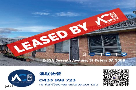 2/35a Seventh Ave, St Peters, SA 5069