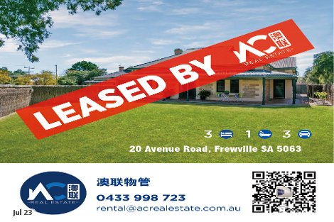 20 Avenue Rd, Frewville, SA 5063