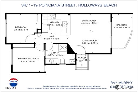 34/1-19 Poinciana St, Holloways Beach, QLD 4878