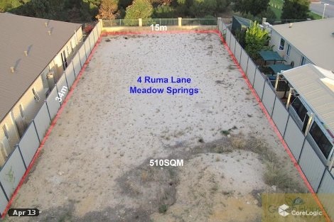 4 Ruma Lane, Meadow Springs, WA 6210