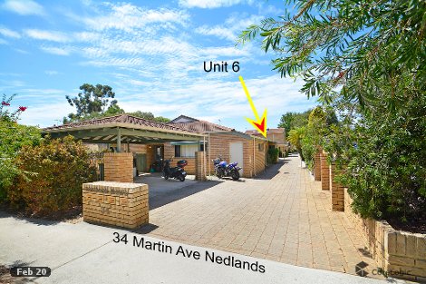 6/34 Martin Ave, Nedlands, WA 6009