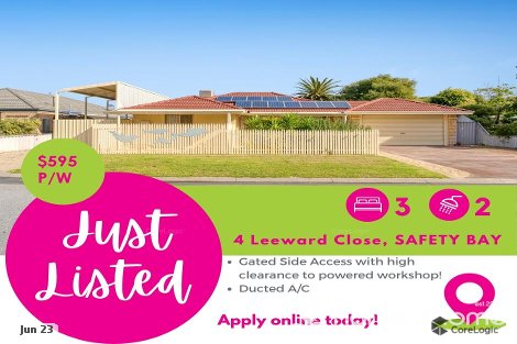 4 Leeward Cl, Safety Bay, WA 6169