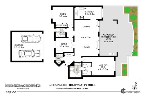 3/1035 Pacific Hwy, Pymble, NSW 2073