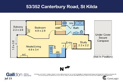 53/352 Canterbury Rd, St Kilda, VIC 3182