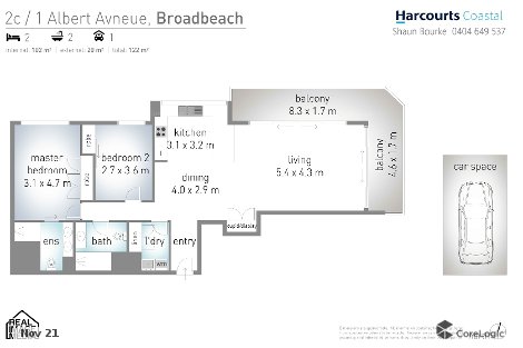 2c/1 Albert Ave, Broadbeach, QLD 4218