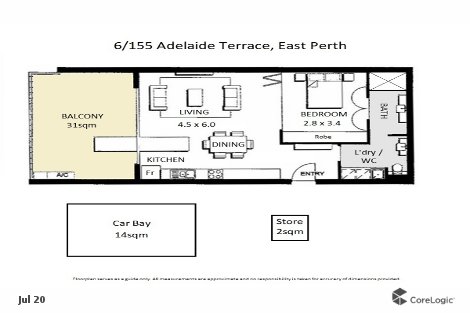 6/155 Adelaide Tce, East Perth, WA 6004