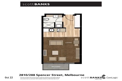 2810/288 Spencer St, Melbourne, VIC 3000