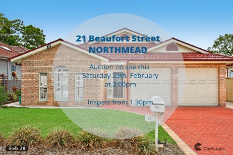 21 Beaufort St, Northmead, NSW 2152