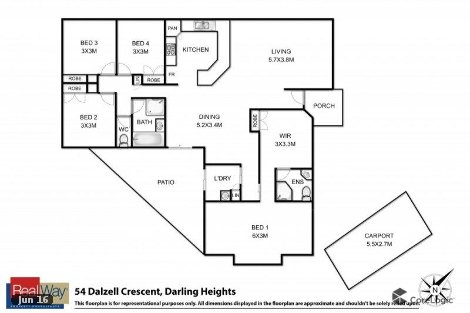 54 Dalzell Cres, Darling Heights, QLD 4350