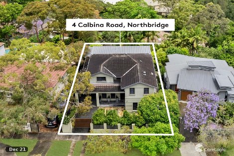 4 Calbina Rd, Northbridge, NSW 2063