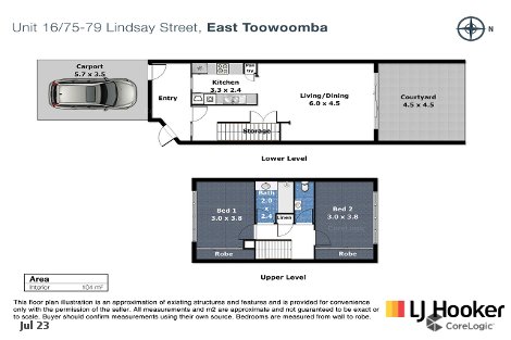 16/77 Lindsay St, East Toowoomba, QLD 4350