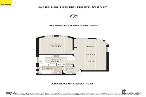 8/183 High St, North Sydney, NSW 2060
