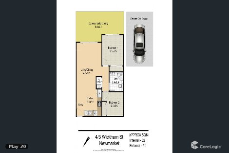 4/3 Wickham St, Newmarket, QLD 4051