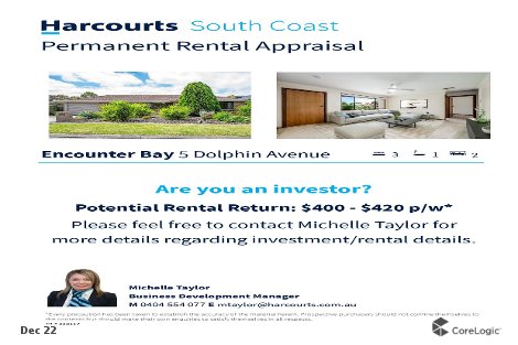 5 Dolphin Ave, Encounter Bay, SA 5211