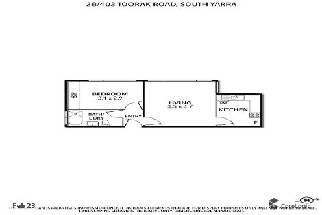 28/403 Toorak Rd, South Yarra, VIC 3141