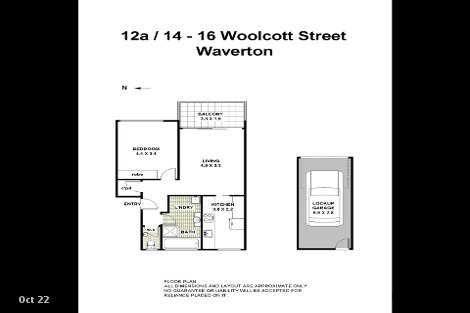 12a/14-16 Woolcott St, Waverton, NSW 2060