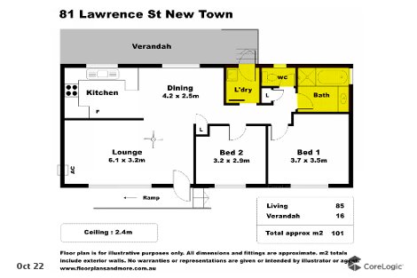 81 Lawrence St, New Town, SA 5554