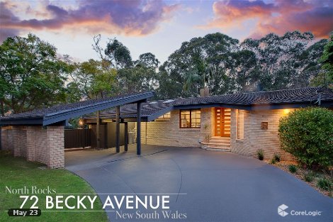 72 Becky Ave, North Rocks, NSW 2151