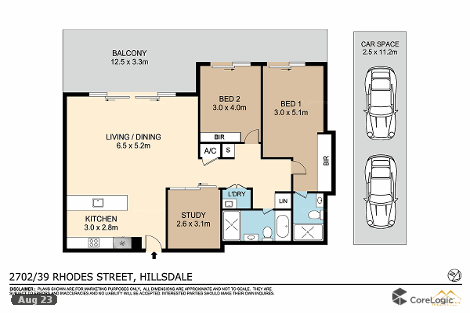 2702/39 Rhodes St, Hillsdale, NSW 2036