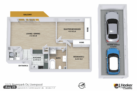 27/1 Riverpark Dr, Liverpool, NSW 2170