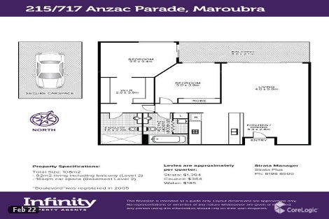 215/717 Anzac Pde, Maroubra, NSW 2035